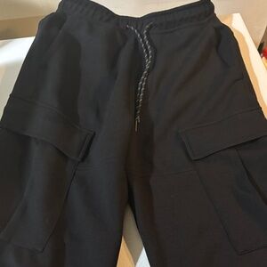 American Eagle Outfitters Black Cargo Joggers